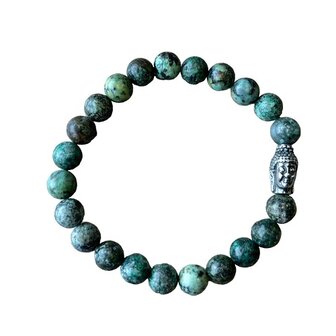 Afrikaans Turquoise dames armband