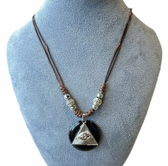 Ketting met natuursteen Onyx