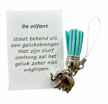 Olifantje met kwastje