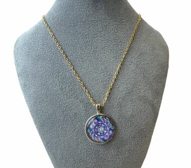 Ketting met een mandala hanger