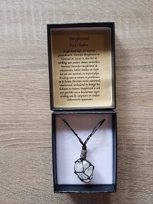 Damesketting van natuursteen Bergkristal
