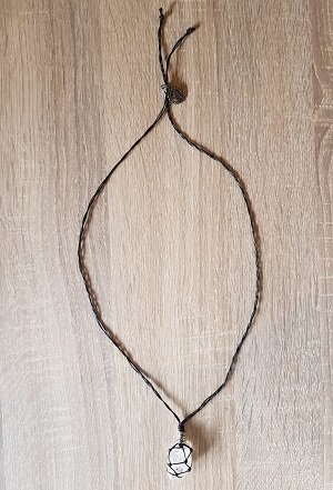 Damesketting van natuursteen Bergkristal