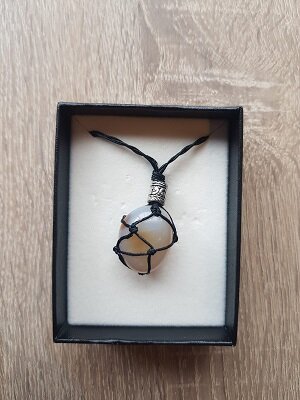 Damesketting van natuursteen Agaat