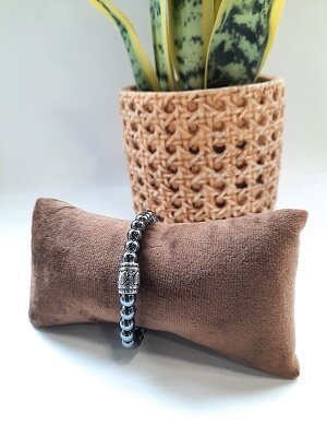 Hematiet natuurstenen armband