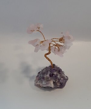 Decoratie natuurstenen boom