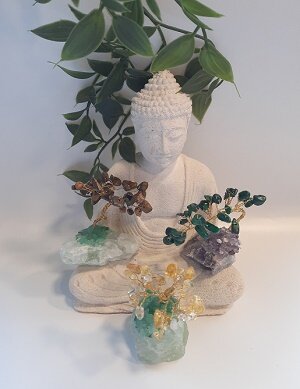 Decoratiebomen van natuursteen