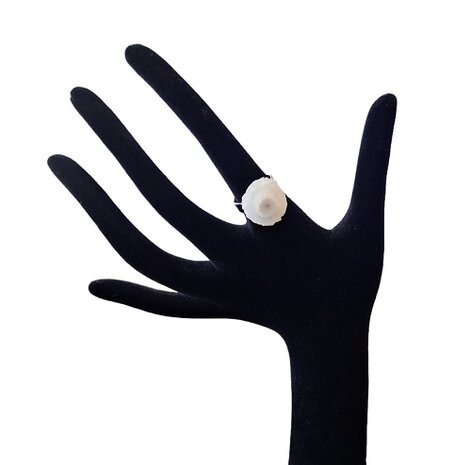 Ring met natuursteen Agaat