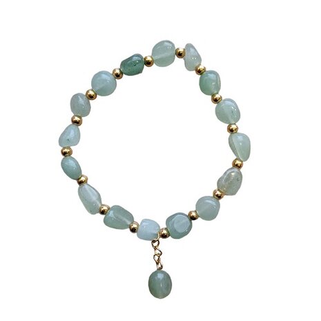 Aventurijn natuurstenen dames armband