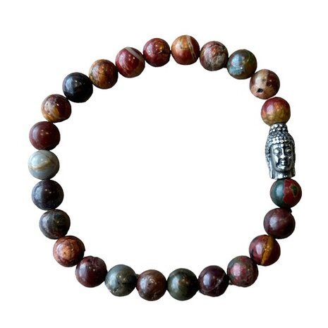Picasso Jaspis heren armband 