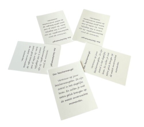 Beschermengel met natuursteen Onyx (5 stuks) 
