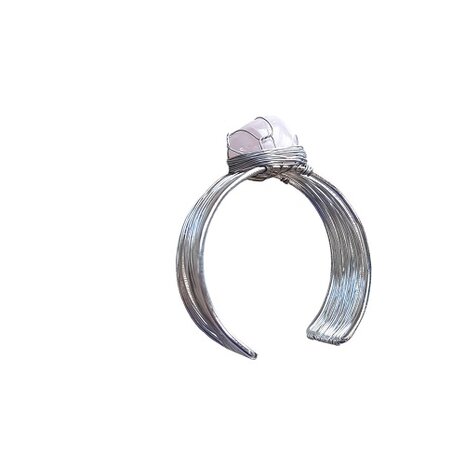 Dames armband met Rozenkwarts