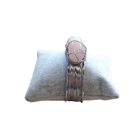 Dames armband met Rozenkwarts