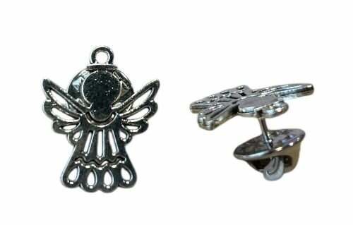 Pin broche gelukengel voor kracht