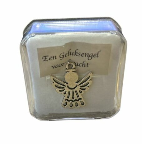 Pin broche geluksengel voor kracht