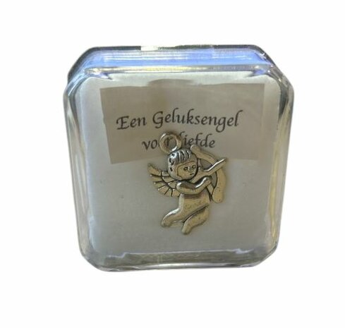Pin broche geluksengel voor liefde