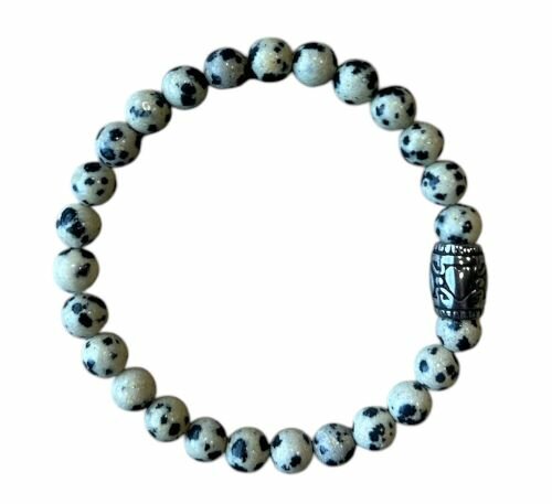 Dalmatiër Jaspis dames armband