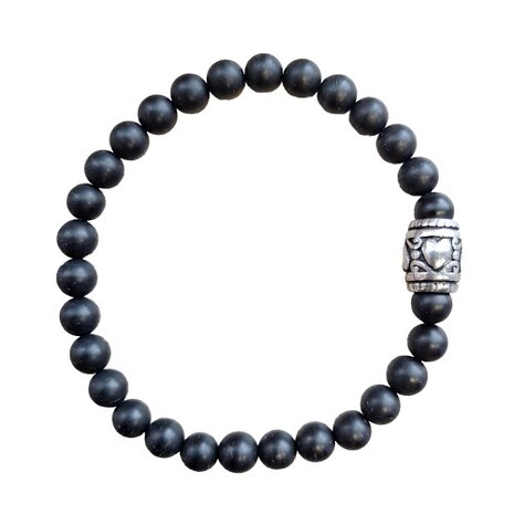 Onyx natuurstenen dames armband