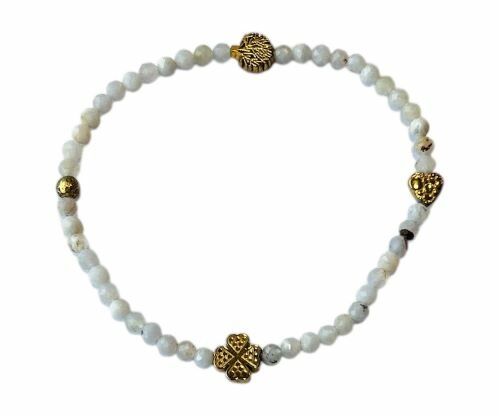 Chalcedoon dames armband