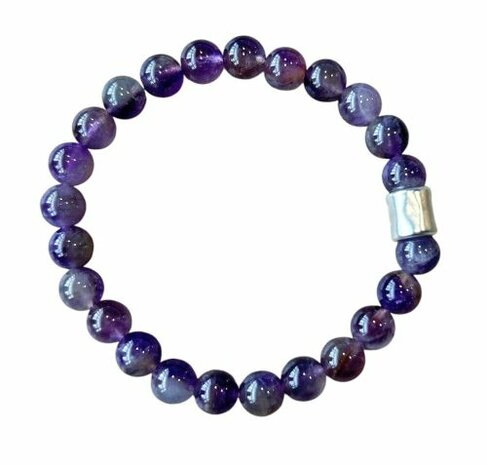 Heren Amethist armband 