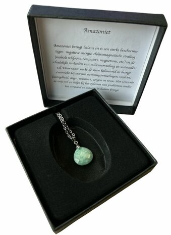 Ketting met Amazoniet