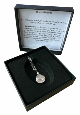 Ketting met Rozenkwarts