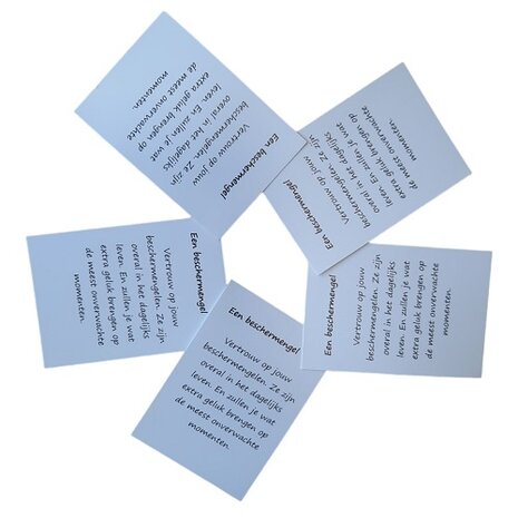 Beschermengel wit (5 stuks)
