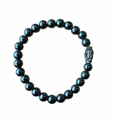 Hematiet met Boeddha armband
