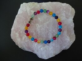 Damesarmband Agaat Chakra Infinitykraal
