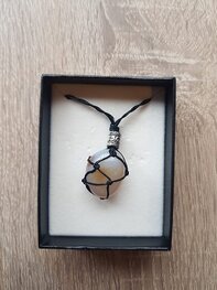 Damesketting van natuursteen Agaat