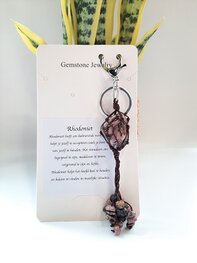 Sleutelhanger Rhodoniet Sleutelhanger Rhodoniet