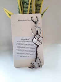 Sleutelhanger Bergkristal Sleutelhanger Bergkristal