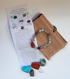 Dames armband Feng Shui Meditatie met Amazoniet