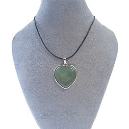 Damesketting hart Aventurijn