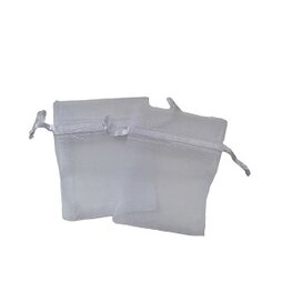 Organza zakjes wit