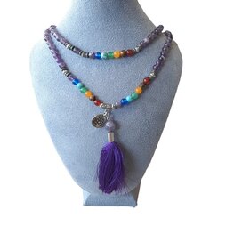 Damesketting Mala met Amethist Damesketting Mala met Amethist