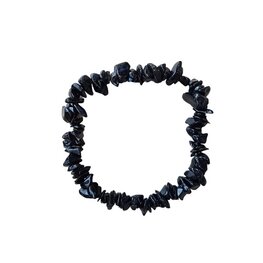 Dames split armband (M), Onyx