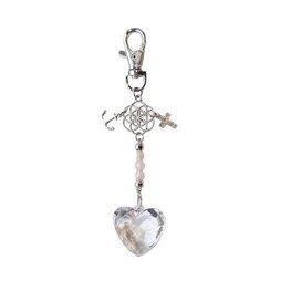 Sleutel- tashanger Seed of Life met Geloof, Hoop en Liefde