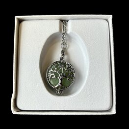 Dames ketting Geboortesteen Jade (leeuw) Dames ketting Geboortesteen Jade (leeuw)