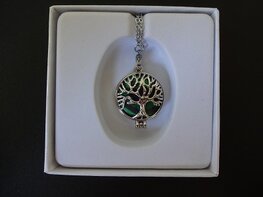 Dames ketting Geboortesteen Malachiet (Stier) Dames ketting Geboortesteen Malachiet (Stier)