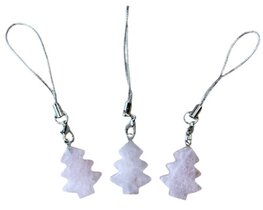 Kerstboom van natuursteen Rozenkwarts