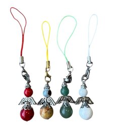 Beschermengel van natuursteen mix (4 stuks)