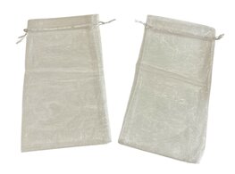 Organza zakjes wit