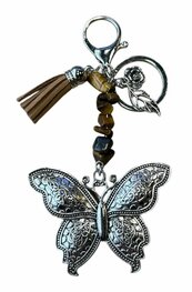 Tas- sleutelhanger Vlinder Tijgeroog