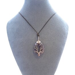 Damesketting Tree of Life met Amethist