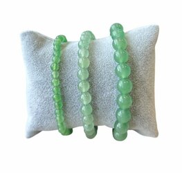 Dames armbanden van Aventurijn in 3 verschillende varianten Dames armbanden van Aventurijn in 3 verschillende varianten