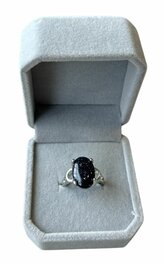 Dames ring met natuursteen Blauwvloed (maat 17) Dames ring met natuursteen Blauwvloed (maat 17)
