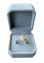 Dames ring met natuursteen Agaat (maat 16) Dames ring met natuursteen Agaat (maat 16)