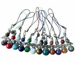 Beschermengel van natuursteen, een variatie met diverse engelen  (4 stuks)